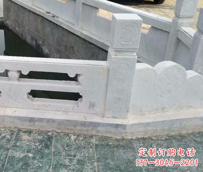 鹤壁园林景观大理石栏板雕塑 (7)