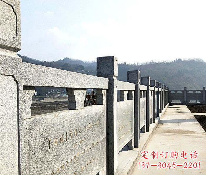 鹤壁园林景观大理石栏板石雕 (14)