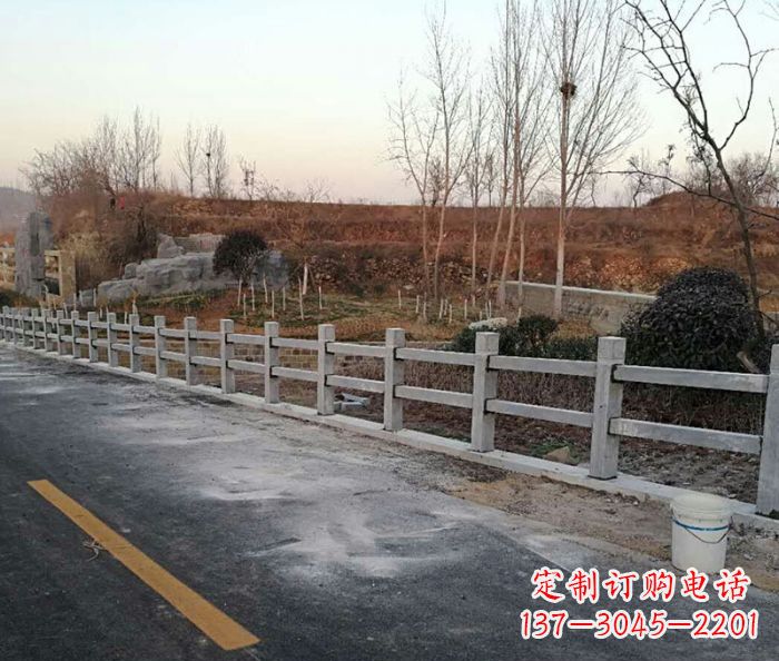 鹤壁园林景观大理石栏杆石雕 (2)