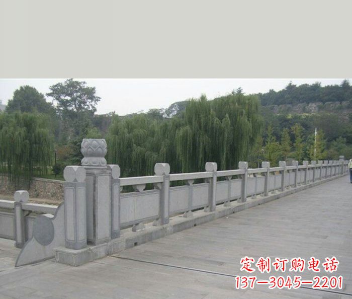 鹤壁园林景观大理石栏杆石雕 (4)
