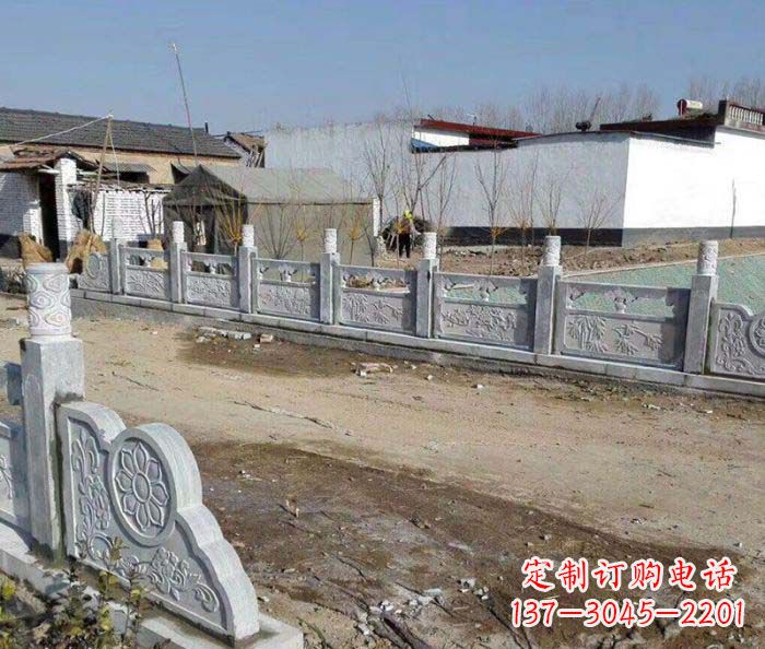 鹤壁园林景观仿古栏板石雕