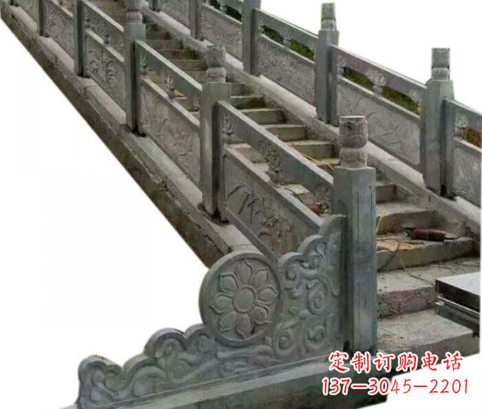 鹤壁园林景观仿古石雕栏板 (4)