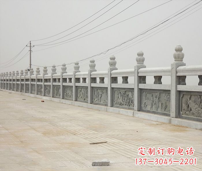 鹤壁园林景观仿古石雕栏板_2