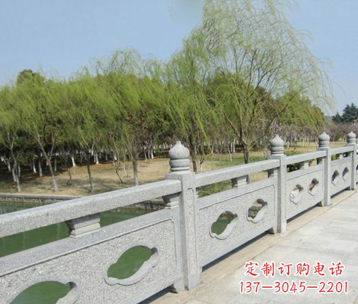 鹤壁园林景观真山桥石雕栏板