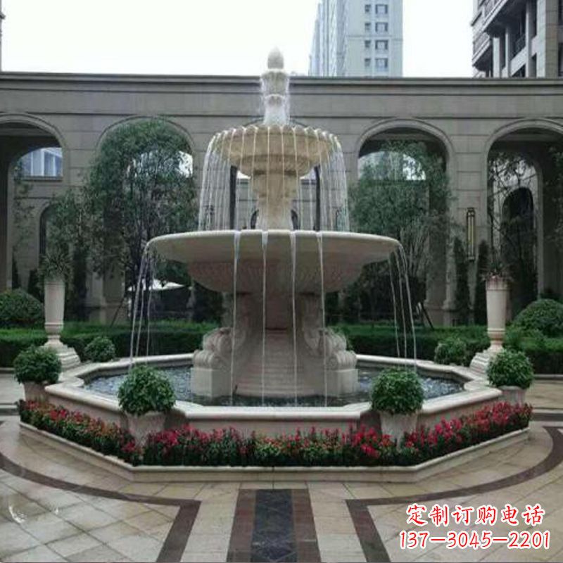 鹤壁园林石雕喷泉雕塑
