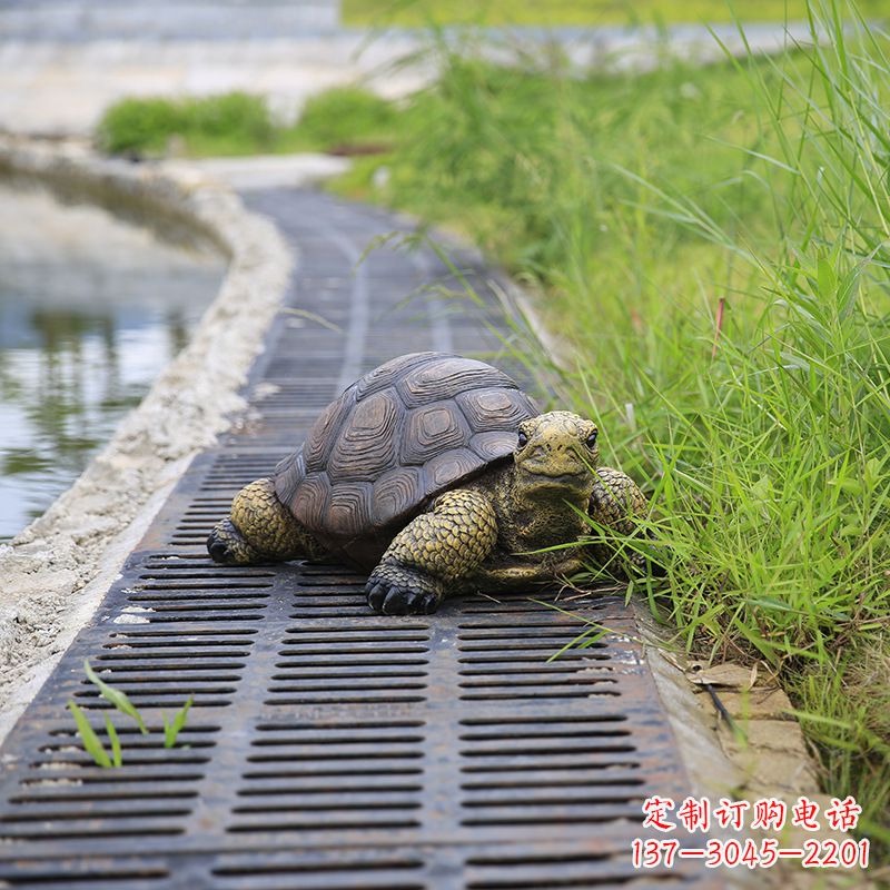 鹤壁园林水景动物仿真乌龟雕塑