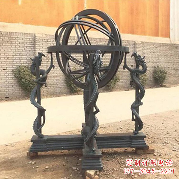 鹤壁张衡天体仪浑天仪雕塑摆件