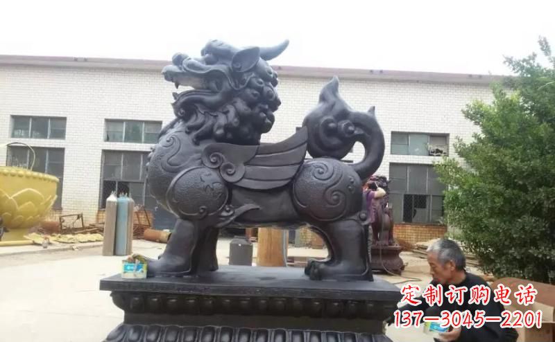 鹤壁招财神兽貔貅铜雕