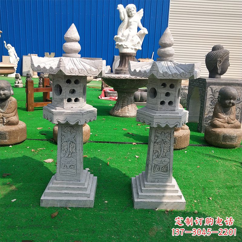 鹤壁中式大理石灯笼