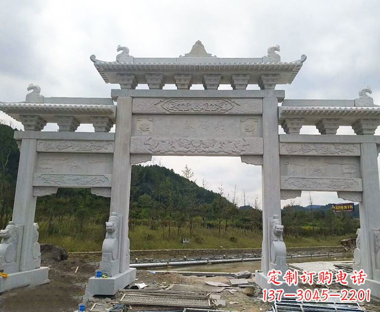 鹤壁忠义石牌坊
