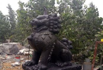 鹤壁獬豸铸铜雕塑