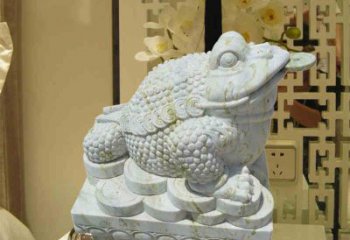 鹤壁招财神兽金蟾石雕