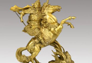 鹤壁铸铜骑马关公